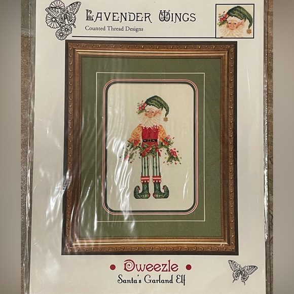 Set of 4 Holiday Cross Stitch charts - Picture 5 of 6